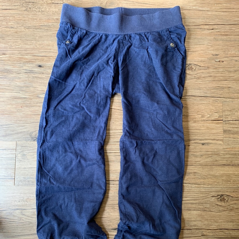 Motherhood maternity linen pant